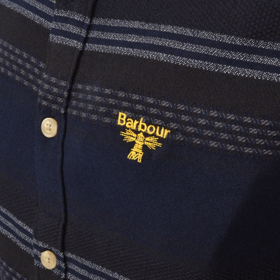 Alternative Image for ProductBarbour Beacon Long Sleeve Bakewell Shirt Navy3